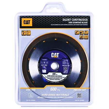 Caterpillar 600 Pro Tile-Hard Dense Materials 8-In Blade 200mm DA33505U